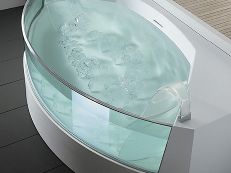 Стеклянные ванны купить спб. Ванна Glass Design Paradiso Bathtub. Угловая ванна со стеклом. Прозрачная акриловая ванна. Ванная с прозрачной стенкой.